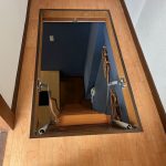収納式の階段